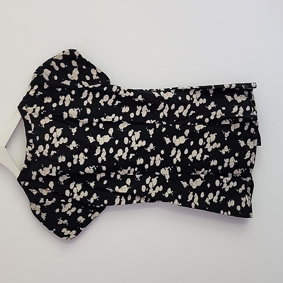 Forever XXI Black tie neck top - Picture 10 of 13